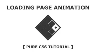Css3 Loading Page Animation - CSS Animation Effects