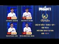 Lagu Đường lên đỉnh Olympia mới nhất 7/12/2025 | 4 nam sinh tranh tài và màn rượt đuổi hấp dẫn (Phần 1)