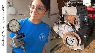 Is our ENGINE worth SAVING? (the compression test will let us know) — Sailing Yabá #57