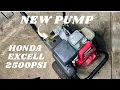 Honda EXCELL 2500 Pressure Pump and Carb Cleaning