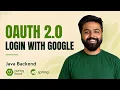 OAuth 2 0 Masterclass Google Login with Spring Boot OIDC PKCE Spring Boot Full Course