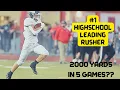 2000 Yards In 5 Games HOW IS THIS EVEN POSSIBLE Ethen Knox Highlights