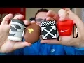 MUST HAVE HYPEBEAST AIRPODS CASES SUPREME GUCCI OFF WHITE LV NIKE BAPE JORDAN 1