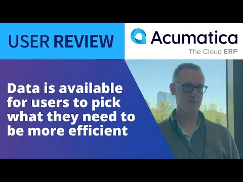 Thumbnail for Solving for fulfillment services | Acumatica Review