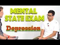 Mental Status Examination - Depression