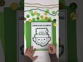 Dot Painting St Patricks Day Coloring Pages for Kids Leprechaun Art