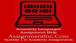 Assembly Language Assignment Help