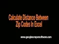 Calculate Distance and Driving Time between any two addresses in Excel