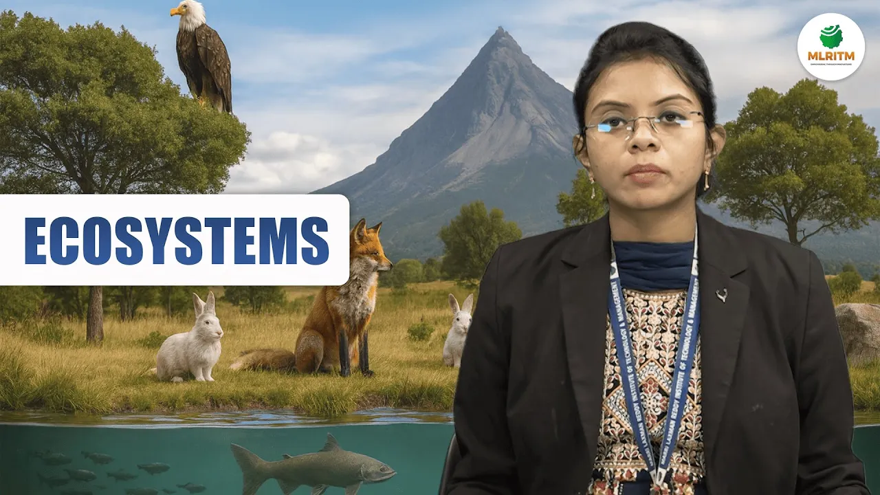 ECOSYSTEMS | BY MRS. R. DIVYA || MLRITM