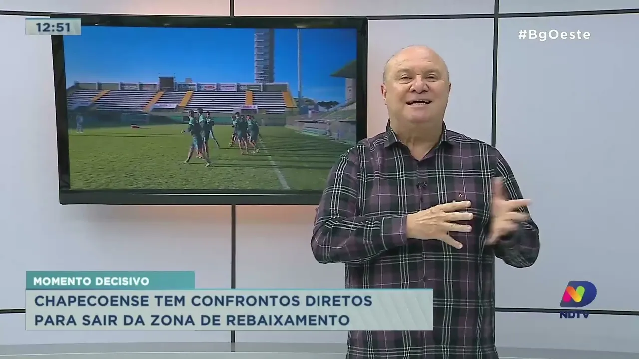 Chapecoense faz dois jogos em sequência fora de casa na Série B