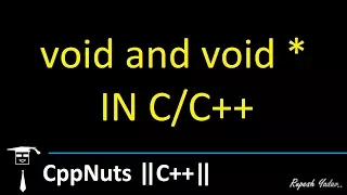void and void Pointer In
