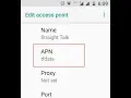 Straight Talk APN Settings for Android
