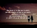 Matisse - Más que amigos (letra)