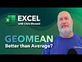 Understanding Geometric Mean in Excel Geometric vs Arithmetic Mean