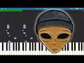 Download Lagu Lil Mayo - Be Gone Thot! - Piano Tutorial