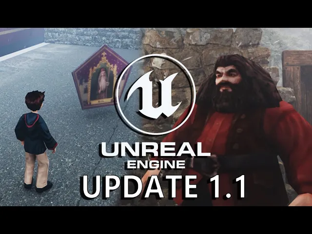HARRY POTTER IN UNREAL ENGINE 5 Update 1.1