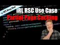 Partial Page Caching Using React Server Components