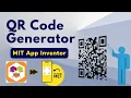 How to make a QR code generator app in MIT App Inventor in Just 2 Minute