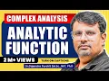 Complex Analysis Analytic Function Cauchy Riemann Equation BY GP sir