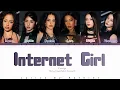 Internet Girl - Katseye (캣츠아이)- Color Coded Lyrics - Song from concert