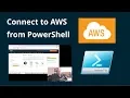 Connect to AWS from PowerShell