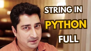 String in Python Lecture One Shot