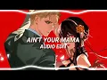 Download Lagu AIN'T YOUR MAMA/JENNIFER LOPEZ/(WE USED TO BE CRAZY IN LOVE)/AUDIO EDIT/♡.