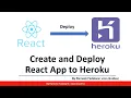 Create and Deploy React App on Heroku - Step by Step Guide