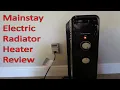 Mainstays Electric Radiator Heater Review