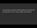 Using Debug Drawer b3DebugDraw with Box3D and Raylib in CLion