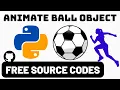 How to Animate A BALL - Python Tkinter GUI