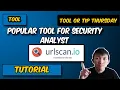 Cybersecurity Tool for Beginner Security Analysts - URLScan