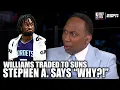 Download Lagu Stephen A. IRATE at Mark Williams being traded to Suns: 'WHY?!' | 2025 NBA Draft