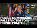 Baltimore Police Commissioner Richard Worley falls victim to porch pirate