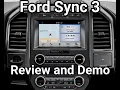 Ford Sync 3 In Depth Review and Demonstration