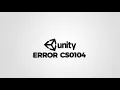 unity error CS0104 fixed