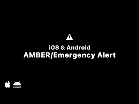 Download MP3 AMBER/Emergency Alert on iOS \u0026 Android
