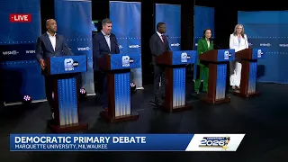 WATCH Wisconsin Democratic primary debate for governor