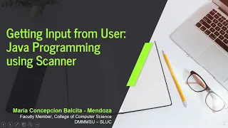 Java Programming using Scanner Class Getting Input from the User NetBeans