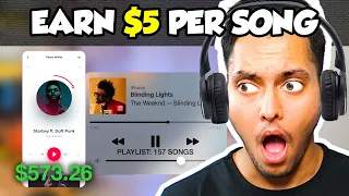 earn 500 just by listening to music make money online from home 2024