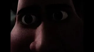 Titan from Megamind staring