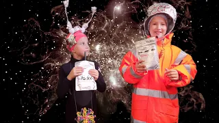 Космос для детей! Первый полет, космонавт и инопланетяне