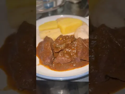 Tired a egg and bread so mi mek some liver and provision instead🔥🇯🇲 #jamaicanfood #shorts