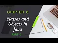 Std 12 Computer Chapter 8 Classes and Objects in Java Part 2