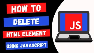 Delete HTML Element using JavaScript - Remove HTML Element