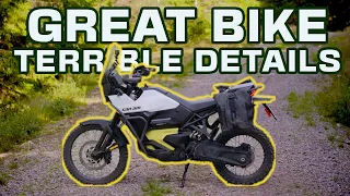 Can-Am Origin Great Bike Terrible Details