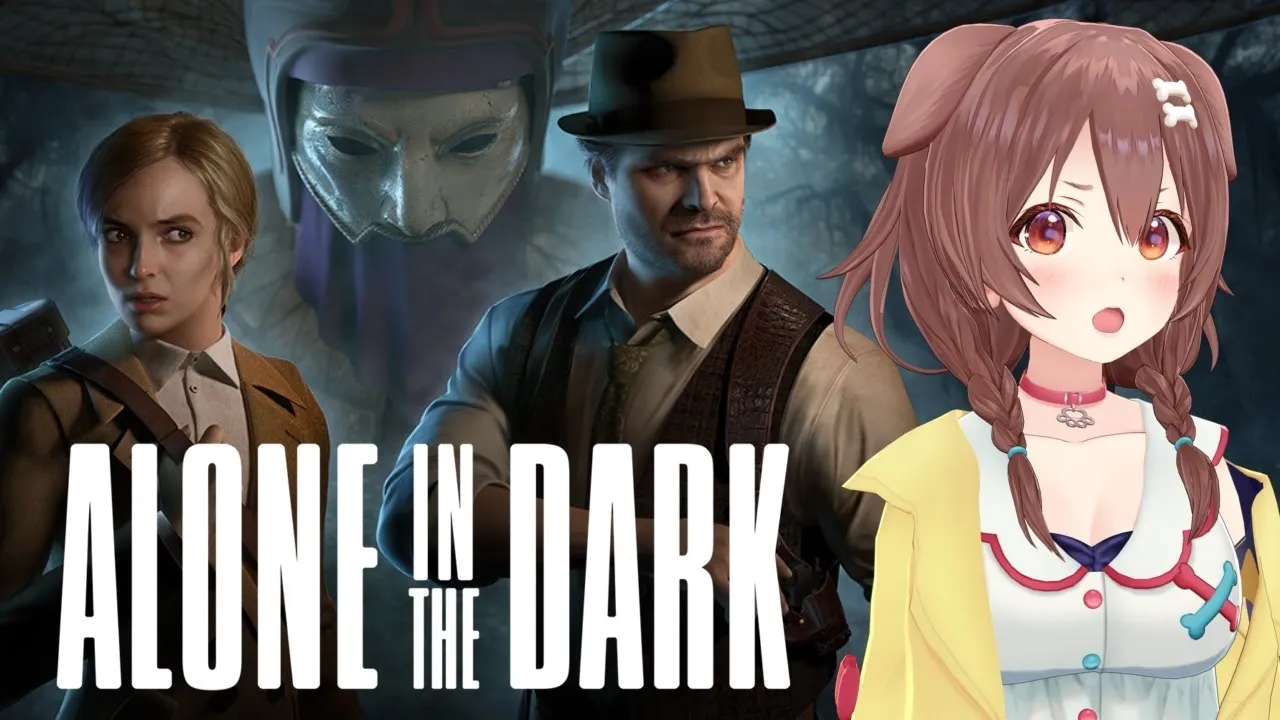 【ド★初見】名作らしい「Alone in the Dark」やるぞい！！【戌神ころね】