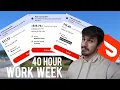 40 Hour Doordash Work Week How Much Did We Make Uber Eats GrubHub