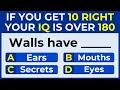 IF YOU GET 10 RIGHT YOUR IQ IS OVER 180 English Proverbs Quiz