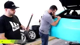 AutoSkins Bumper Pole Wrap Tool for car wrapping Metro Restyling